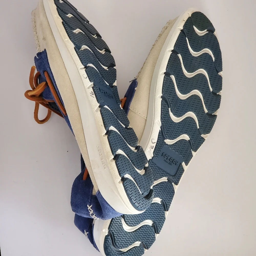 Sperry top sider men's leather shoes Sz 12 M